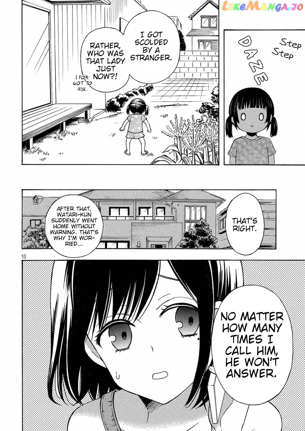 Watari-kun no xx ga Houkai Sunzen chapter 36 - page 10