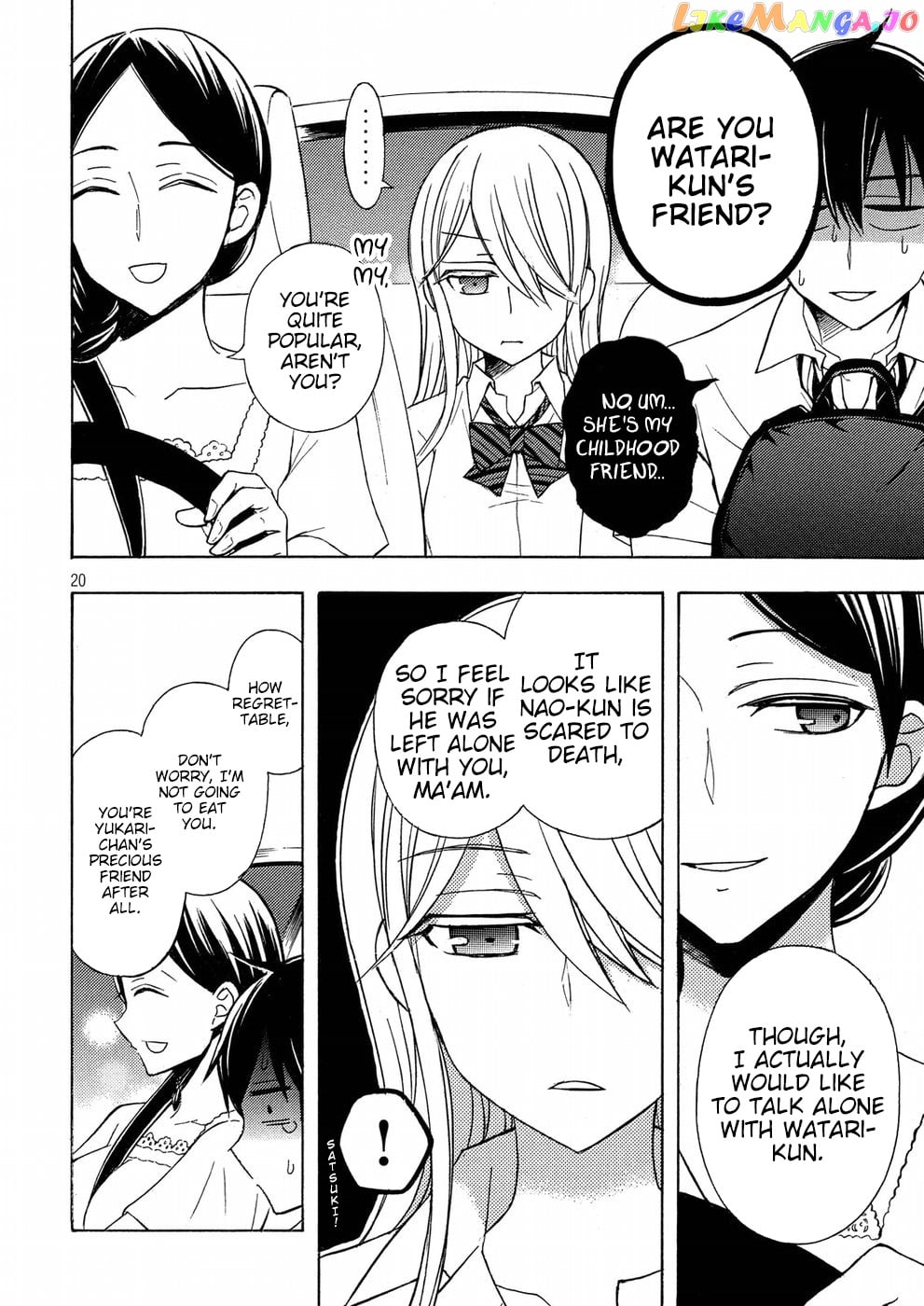 Watari-kun no xx ga Houkai Sunzen chapter 36 - page 20