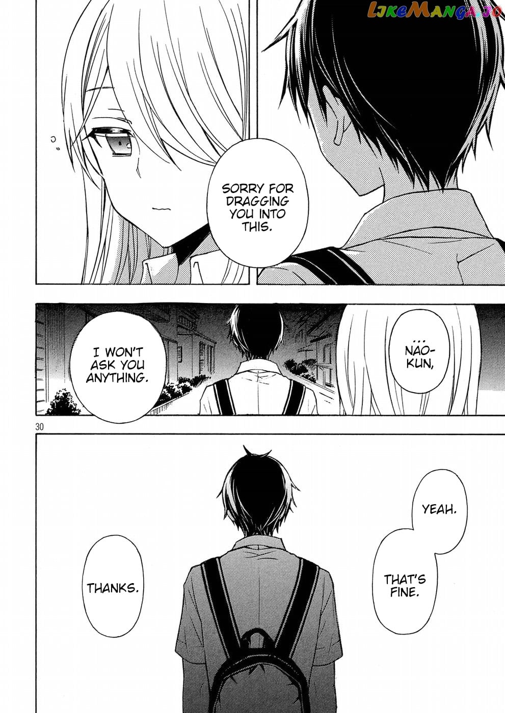 Watari-kun no xx ga Houkai Sunzen chapter 36 - page 30