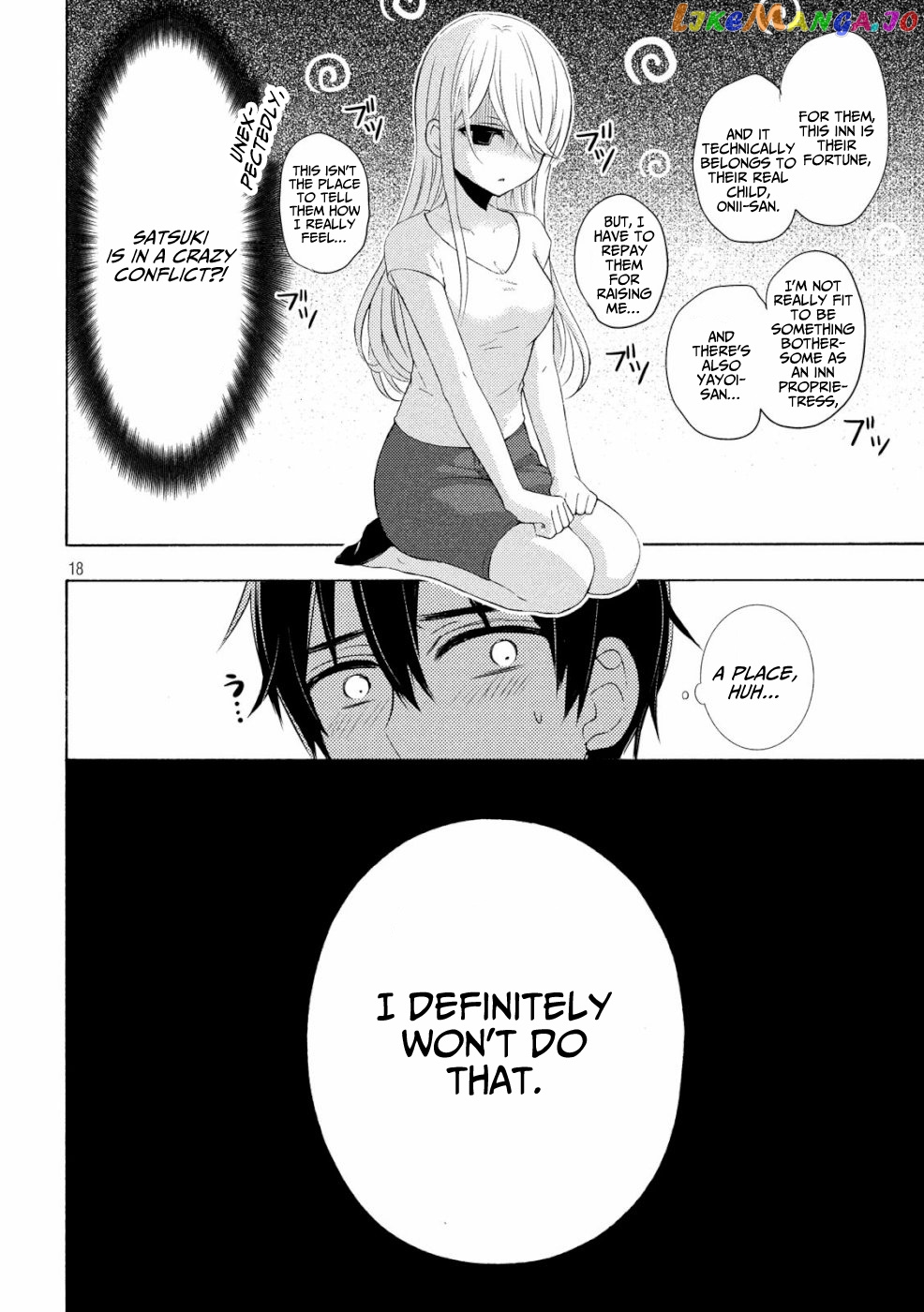 Watari-kun no xx ga Houkai Sunzen chapter 46 - page 17