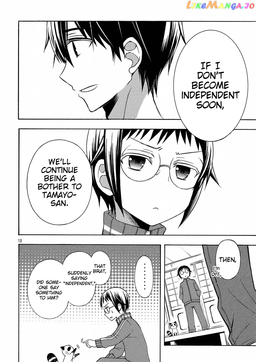 Watari-kun no xx ga Houkai Sunzen chapter 37 - page 18