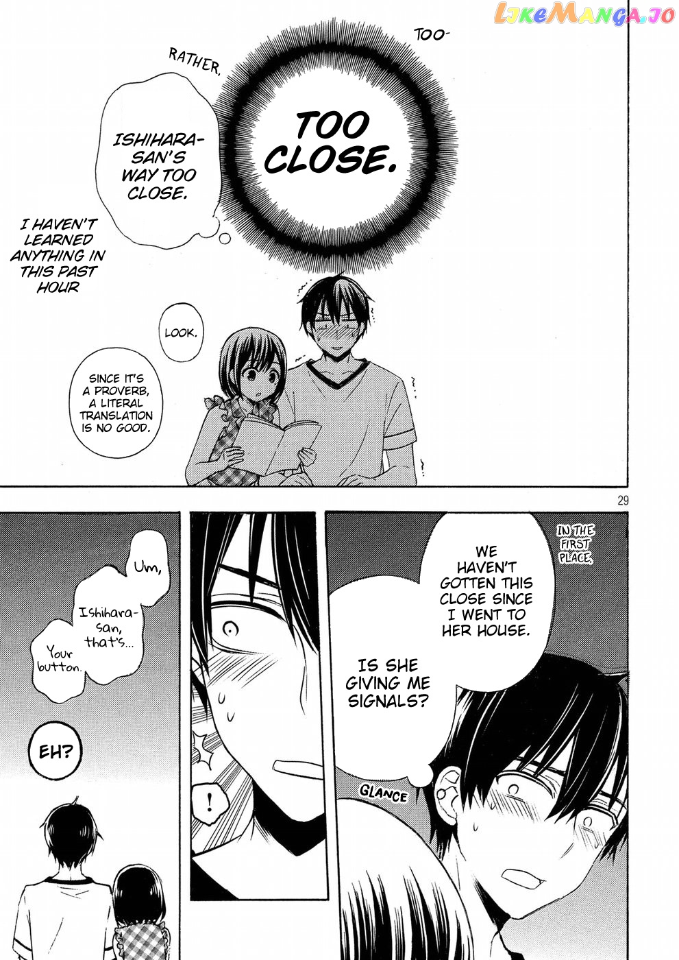 Watari-kun no xx ga Houkai Sunzen chapter 37 - page 29