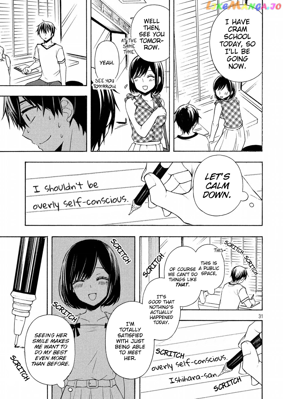 Watari-kun no xx ga Houkai Sunzen chapter 37 - page 31