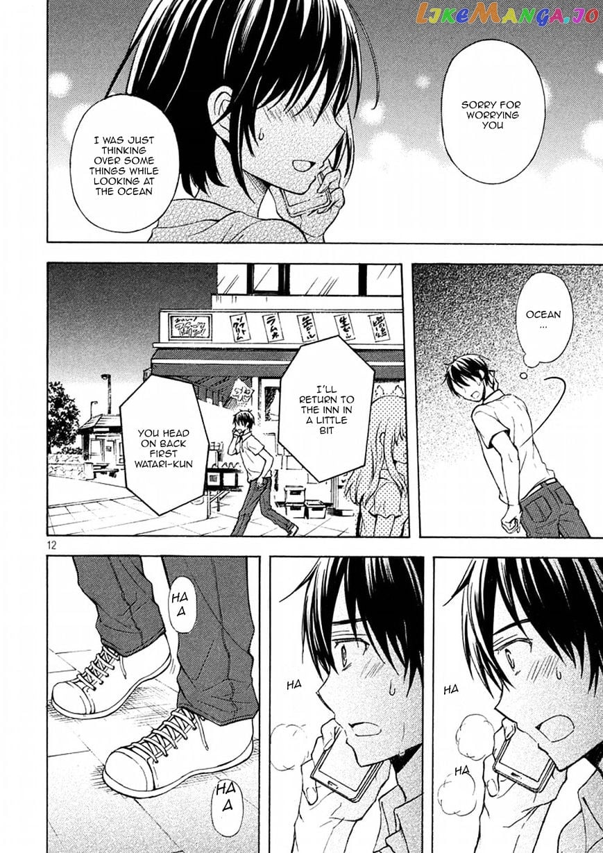 Watari-kun no xx ga Houkai Sunzen chapter 19 - page 12