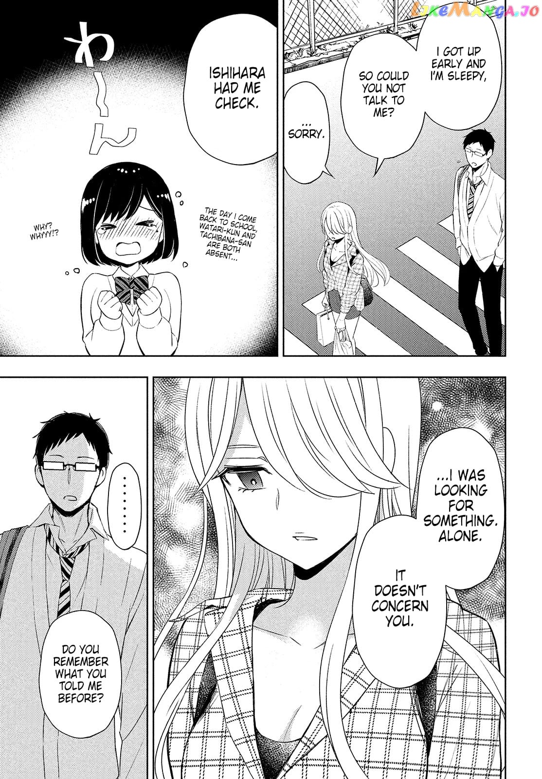 Watari-kun no xx ga Houkai Sunzen chapter 62 - page 27