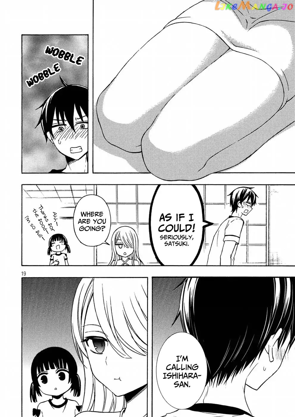 Watari-kun no xx ga Houkai Sunzen chapter 38 - page 19