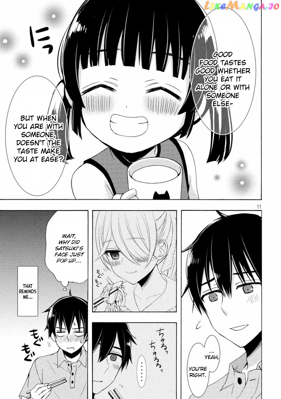 Watari-kun no xx ga Houkai Sunzen chapter 48 - page 11