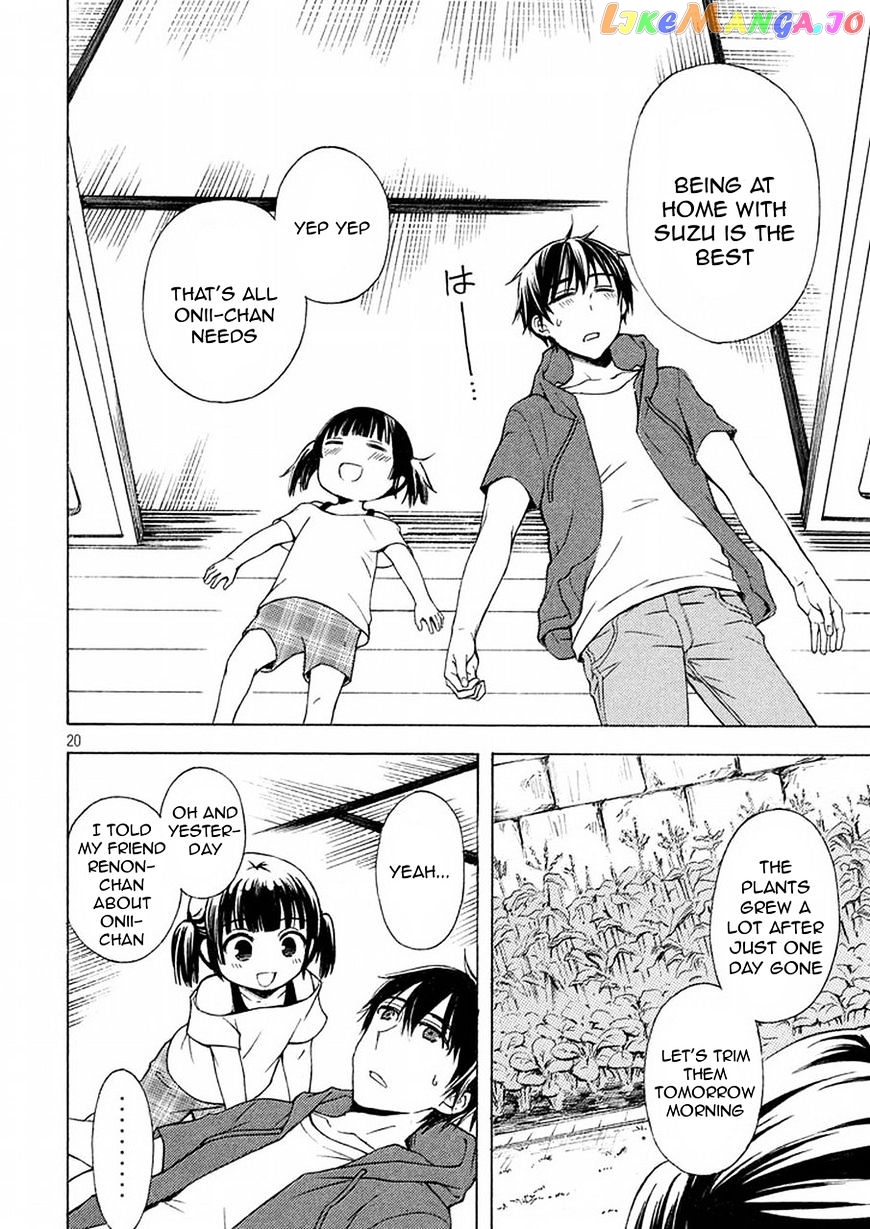 Watari-kun no xx ga Houkai Sunzen chapter 21 - page 21