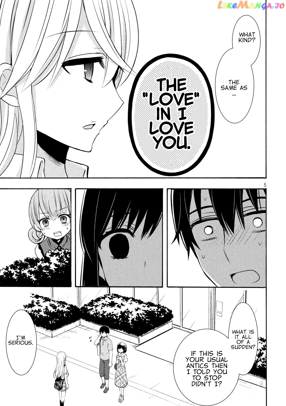 Watari-kun no xx ga Houkai Sunzen chapter 49 - page 5