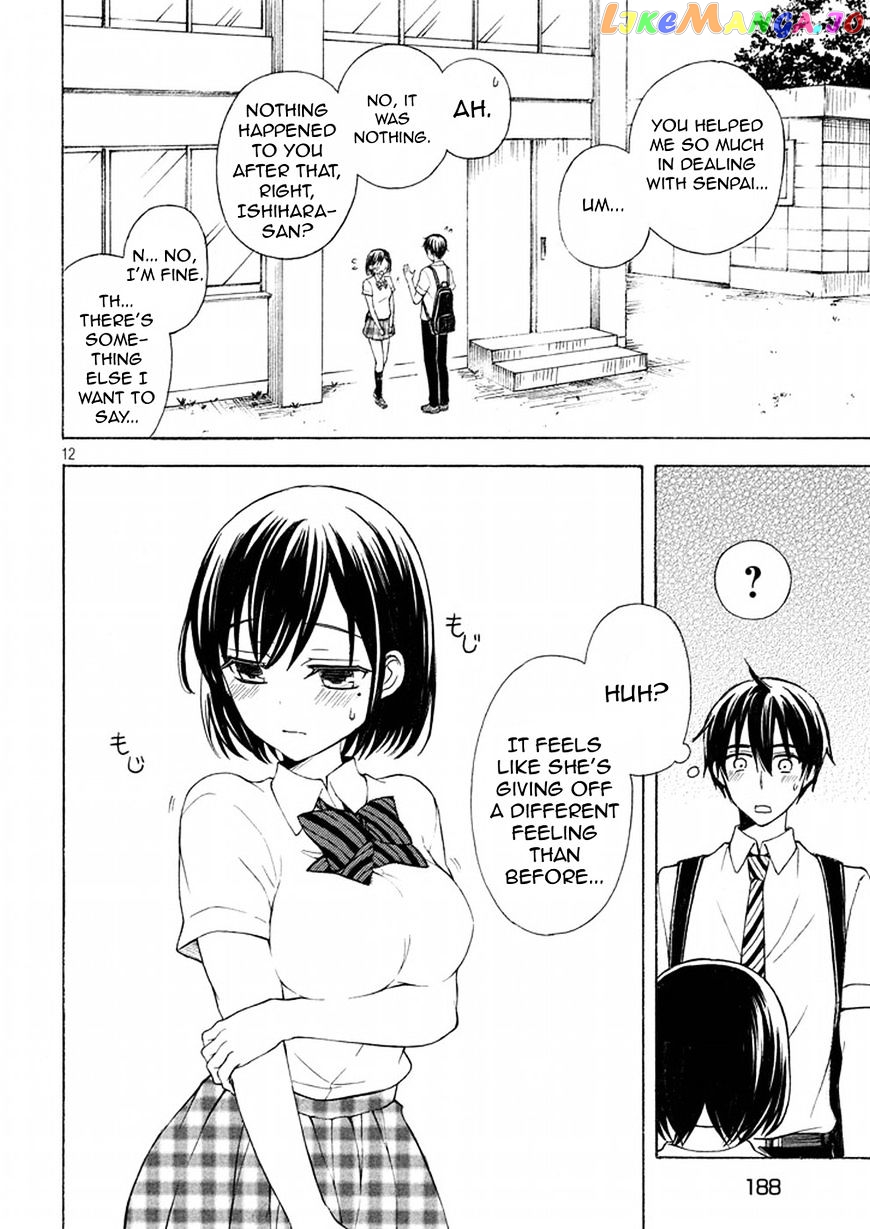 Watari-kun no xx ga Houkai Sunzen chapter 22 - page 12