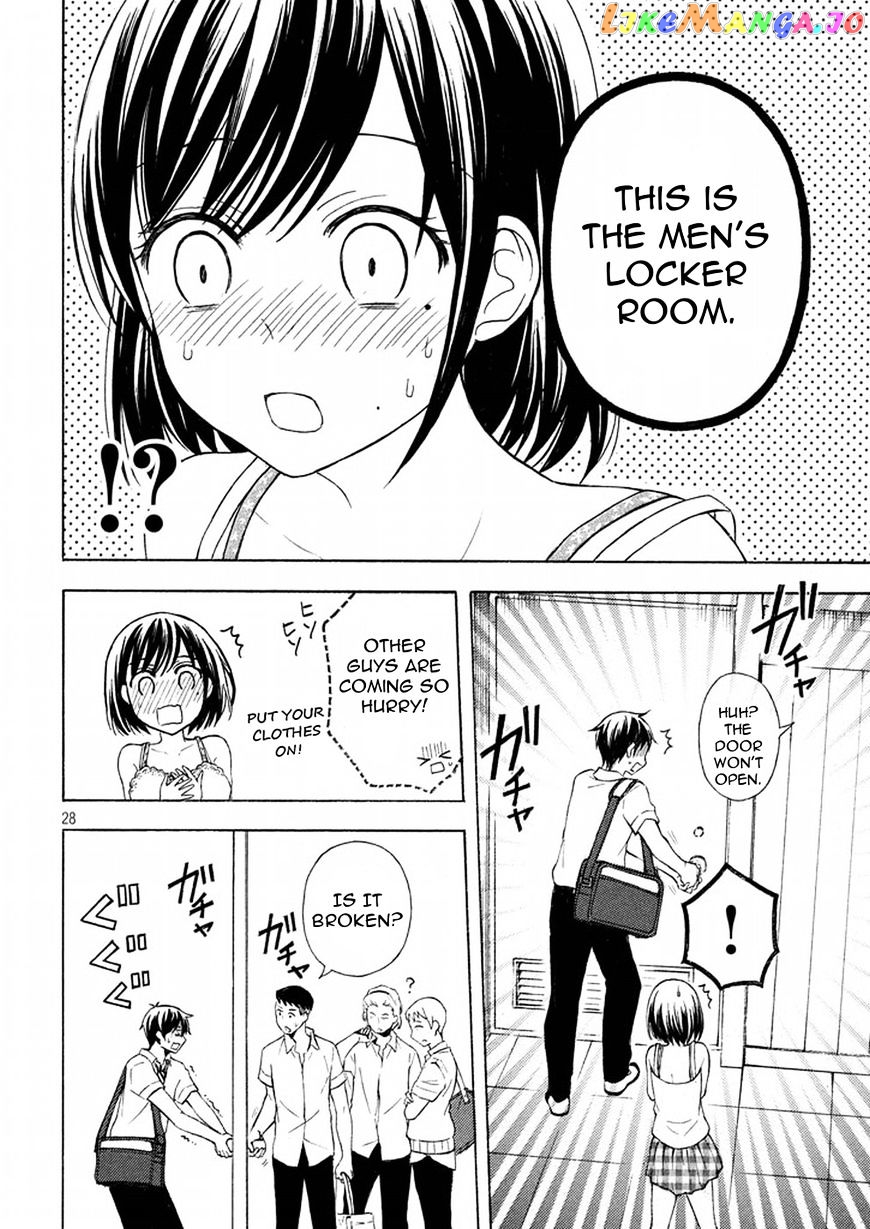 Watari-kun no xx ga Houkai Sunzen chapter 22 - page 28
