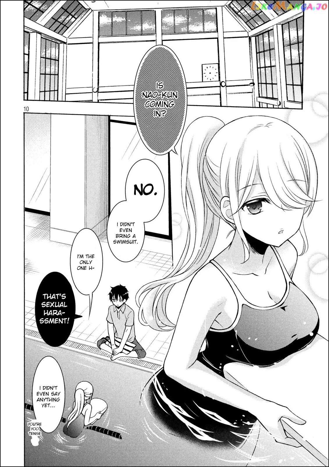 Watari-kun no xx ga Houkai Sunzen chapter 50 - page 10