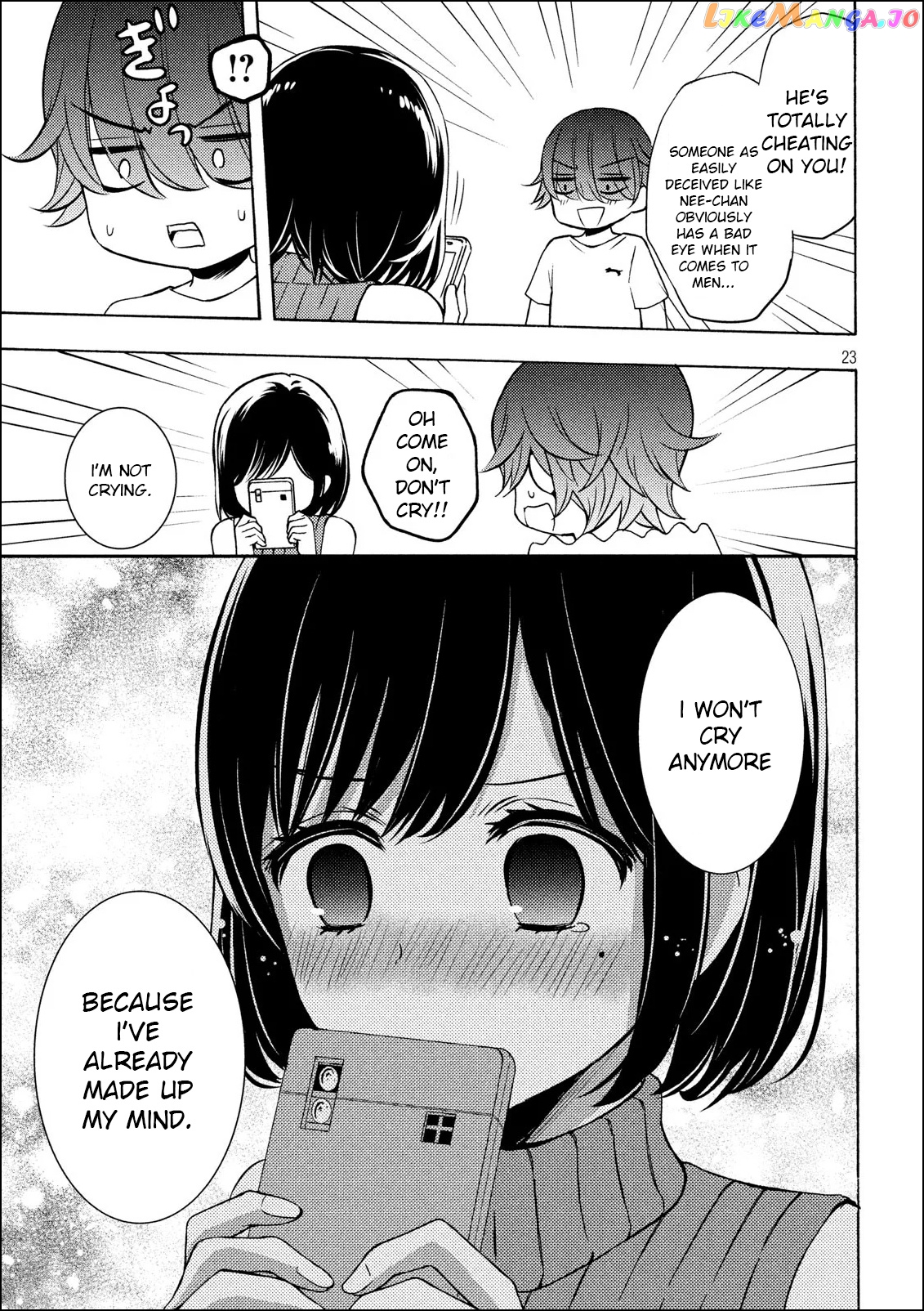 Watari-kun no xx ga Houkai Sunzen chapter 50 - page 23