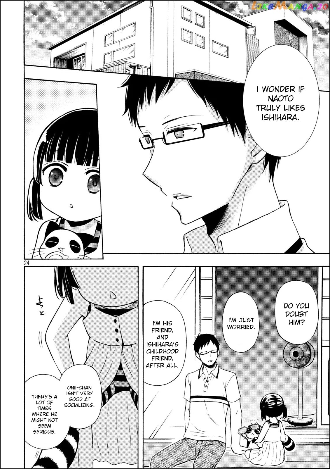 Watari-kun no xx ga Houkai Sunzen chapter 50 - page 24