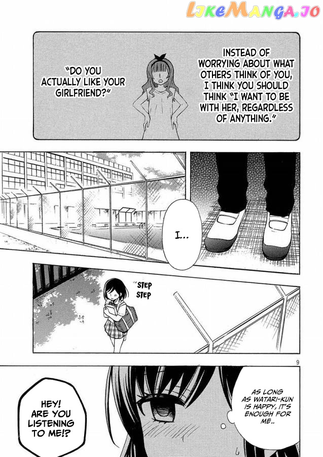Watari-kun no xx ga Houkai Sunzen chapter 40 - page 10