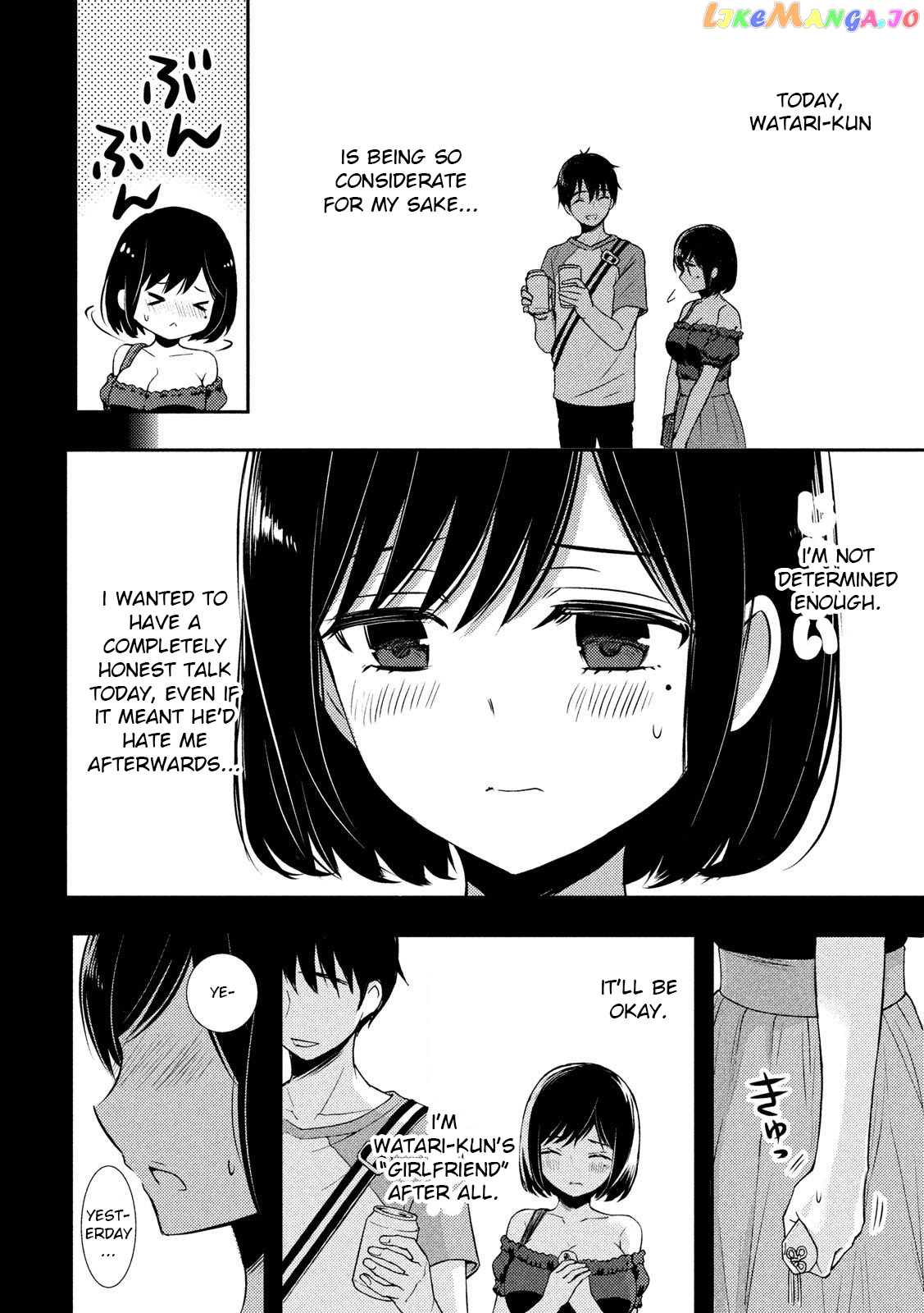 Watari-kun no xx ga Houkai Sunzen chapter 51 - page 14