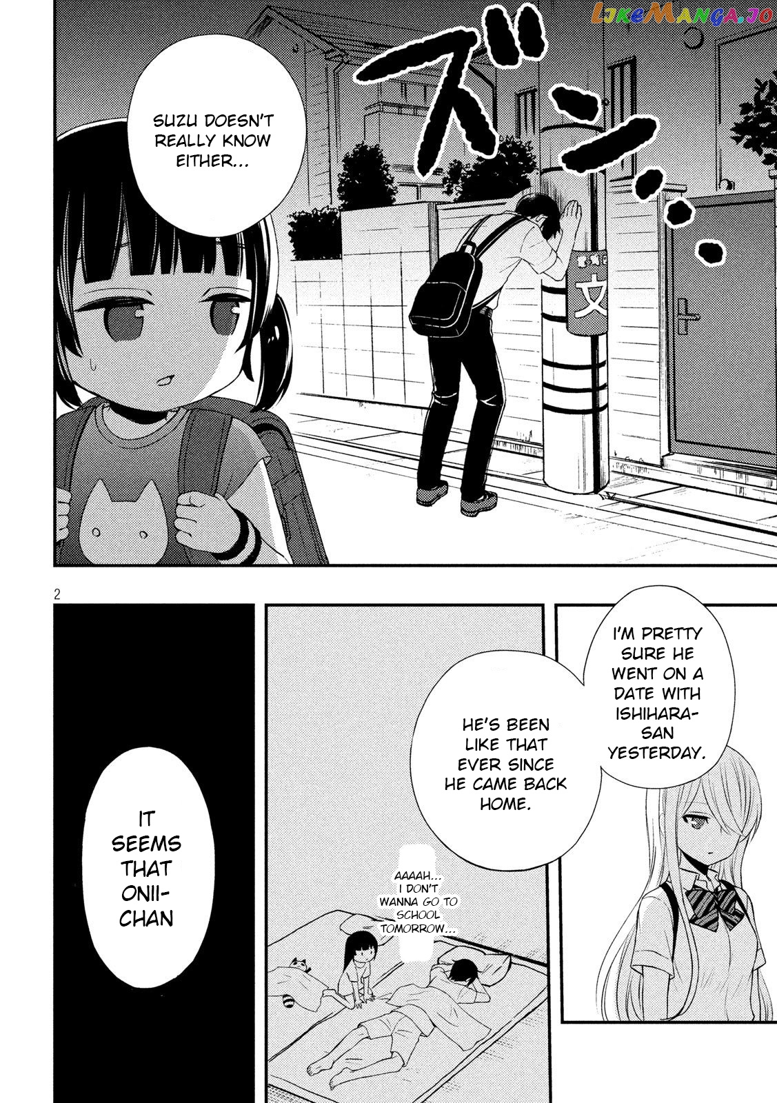 Watari-kun no xx ga Houkai Sunzen chapter 51 - page 2