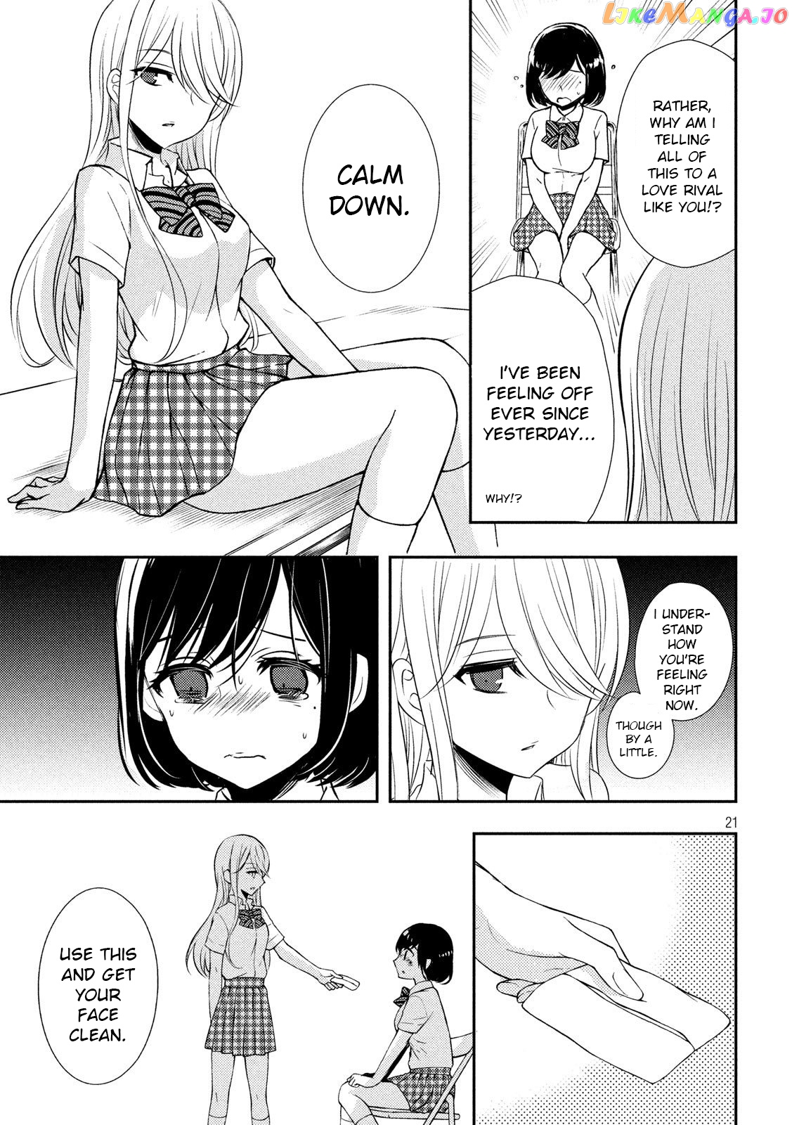 Watari-kun no xx ga Houkai Sunzen chapter 51 - page 21
