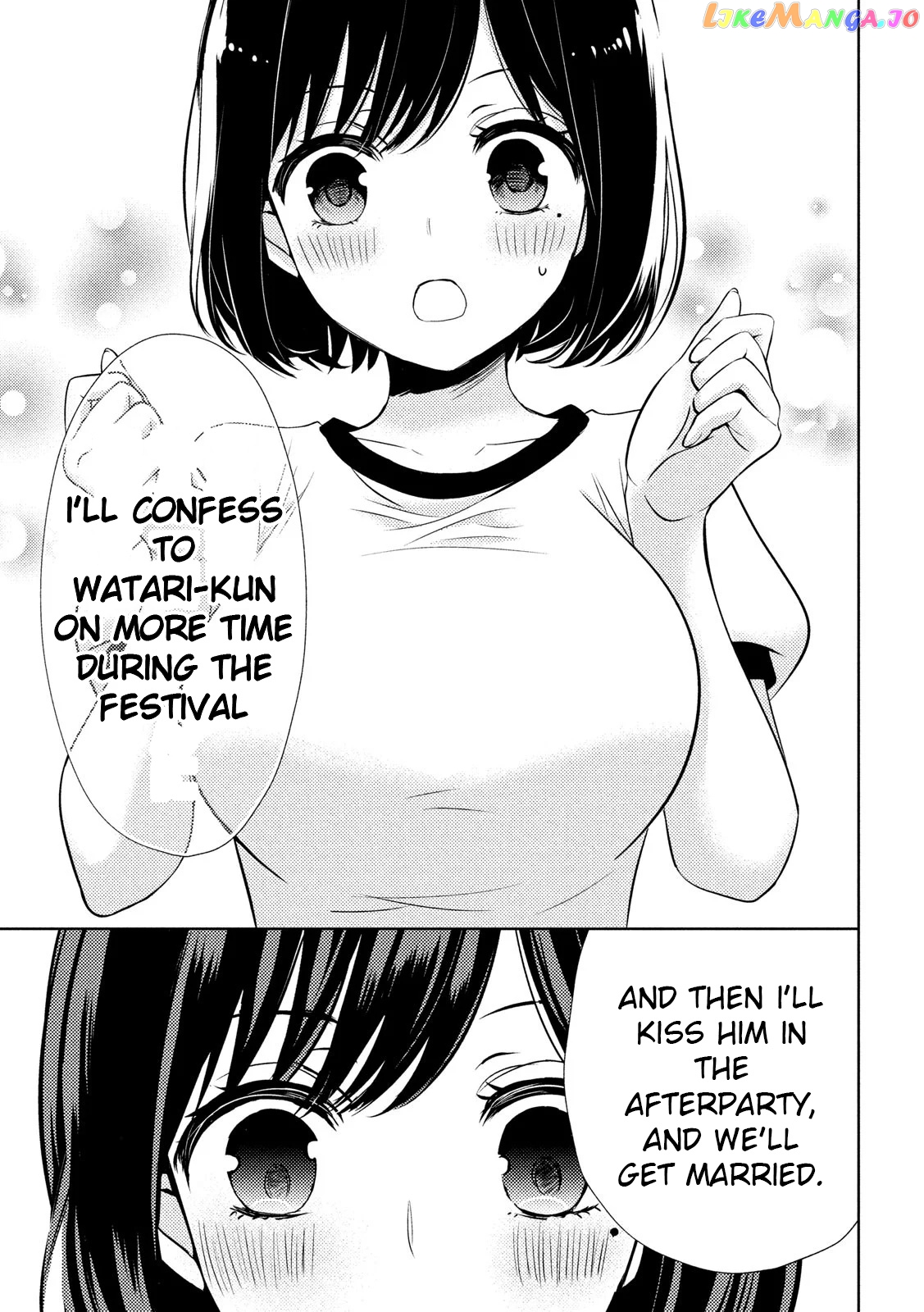 Watari-kun no xx ga Houkai Sunzen chapter 52 - page 19
