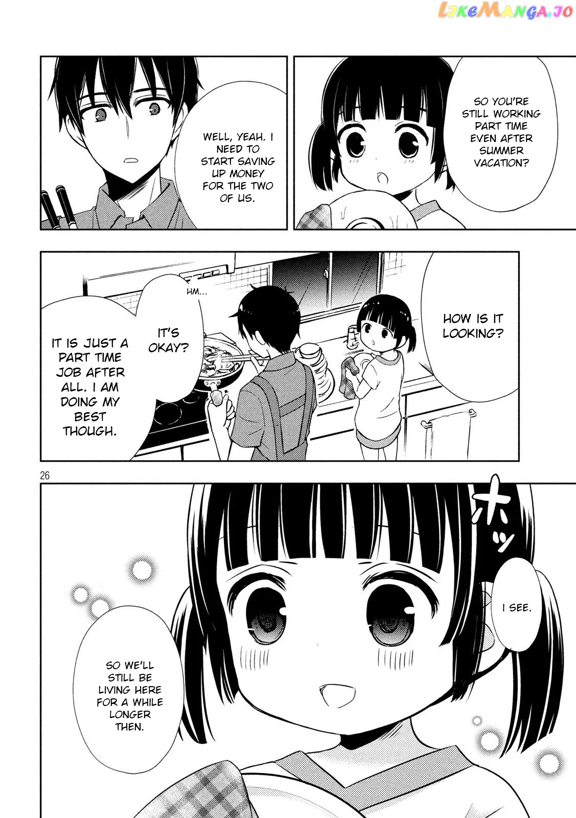 Watari-kun no xx ga Houkai Sunzen chapter 52 - page 26