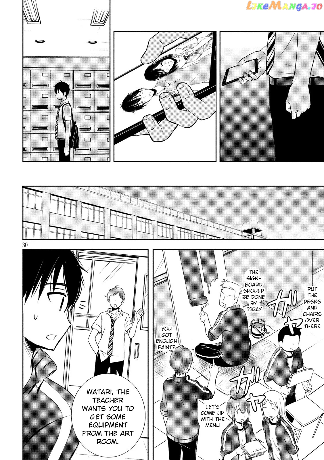 Watari-kun no xx ga Houkai Sunzen chapter 52 - page 30