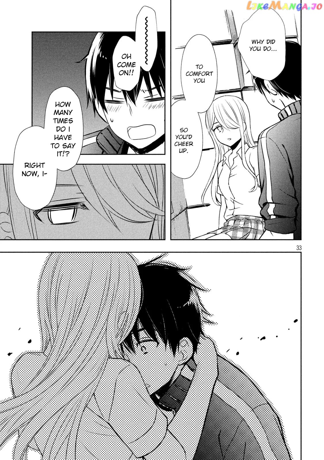 Watari-kun no xx ga Houkai Sunzen chapter 52 - page 33