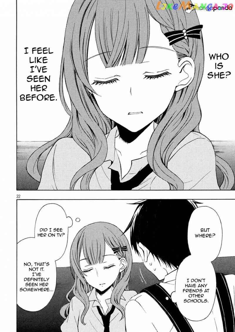 Watari-kun no xx ga Houkai Sunzen chapter 25 - page 21