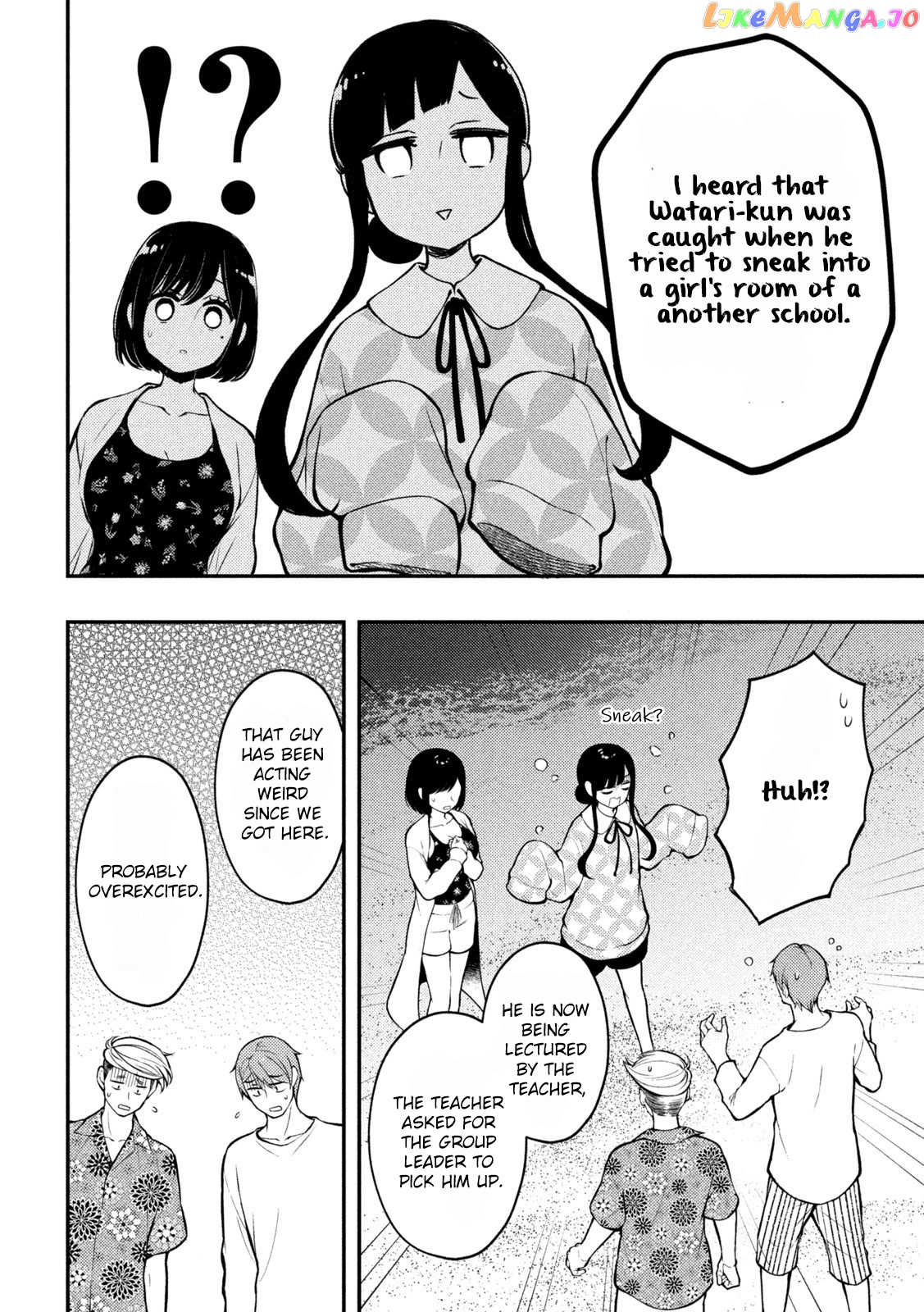 Watari-kun no xx ga Houkai Sunzen chapter 70 - page 13