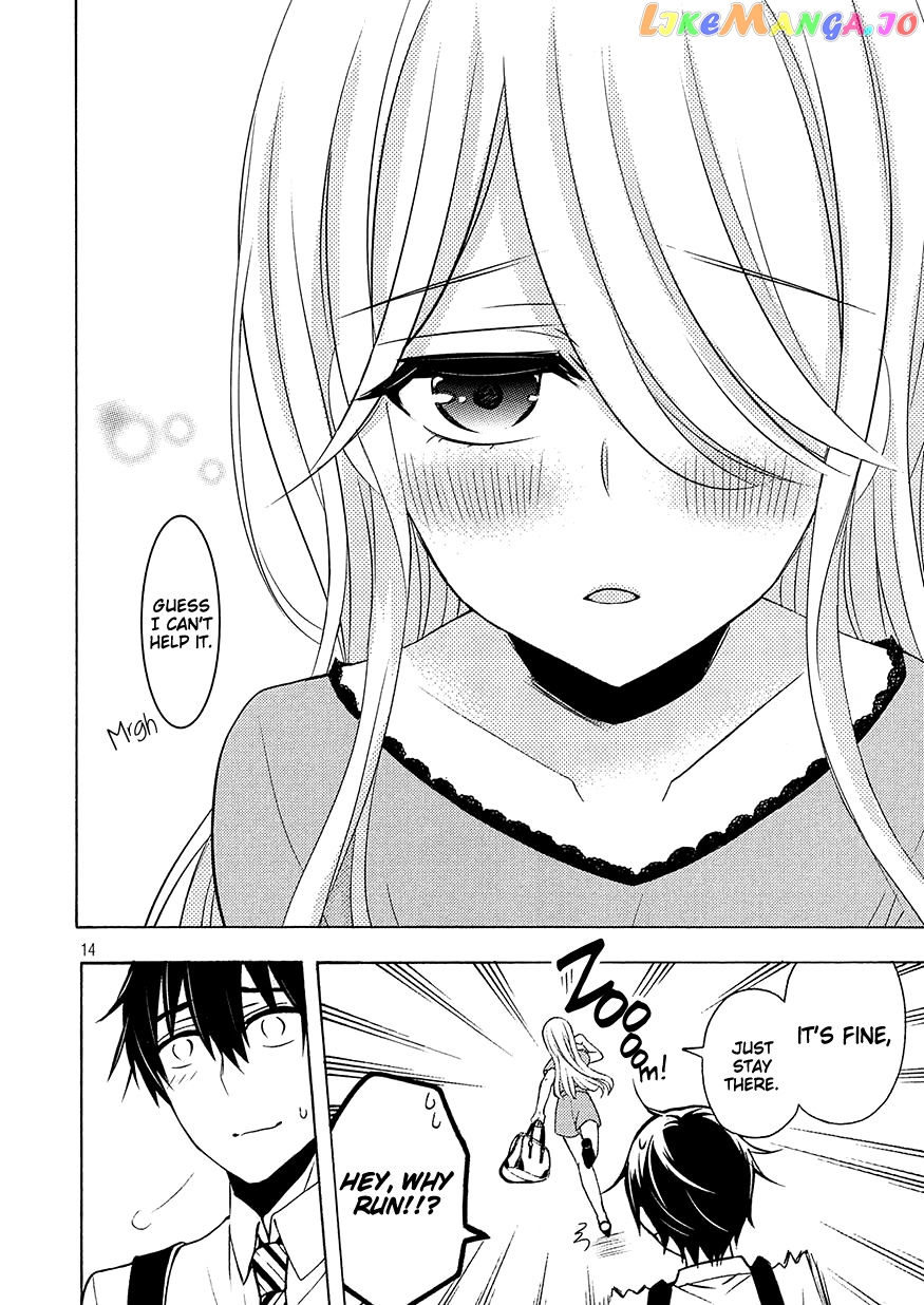 Watari-kun no xx ga Houkai Sunzen chapter 42 - page 14