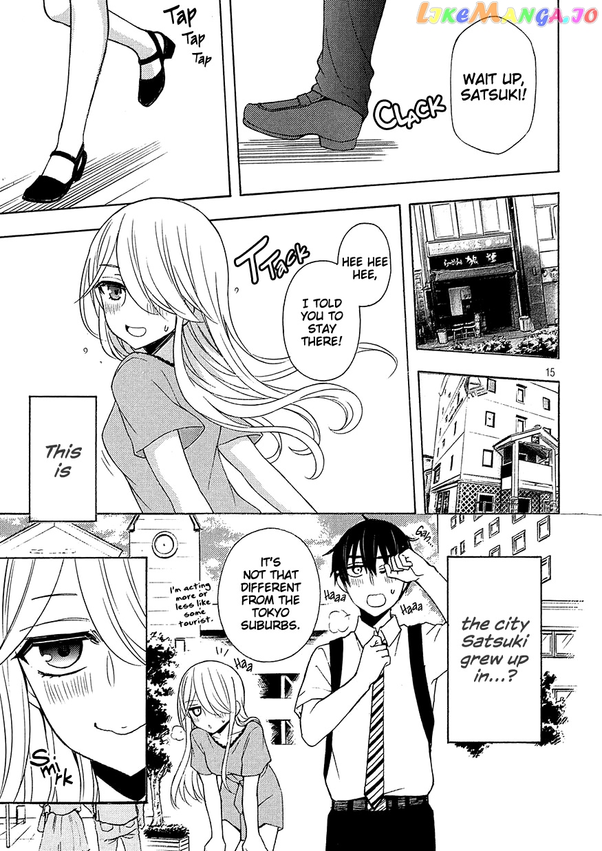 Watari-kun no xx ga Houkai Sunzen chapter 42 - page 15