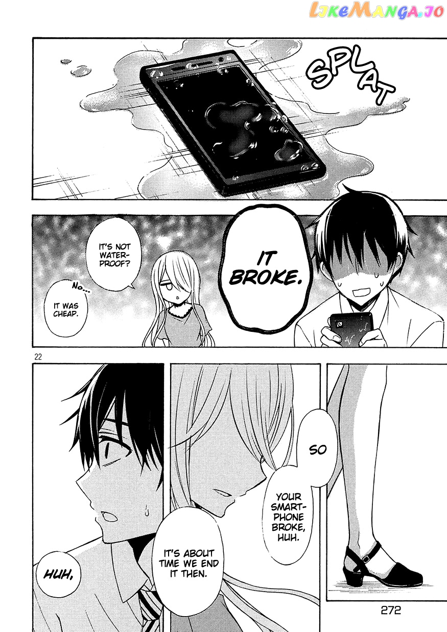 Watari-kun no xx ga Houkai Sunzen chapter 42 - page 22