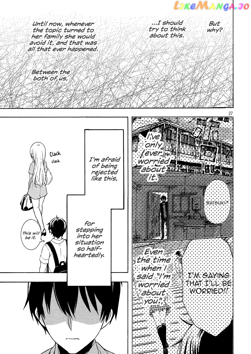 Watari-kun no xx ga Houkai Sunzen chapter 42 - page 26