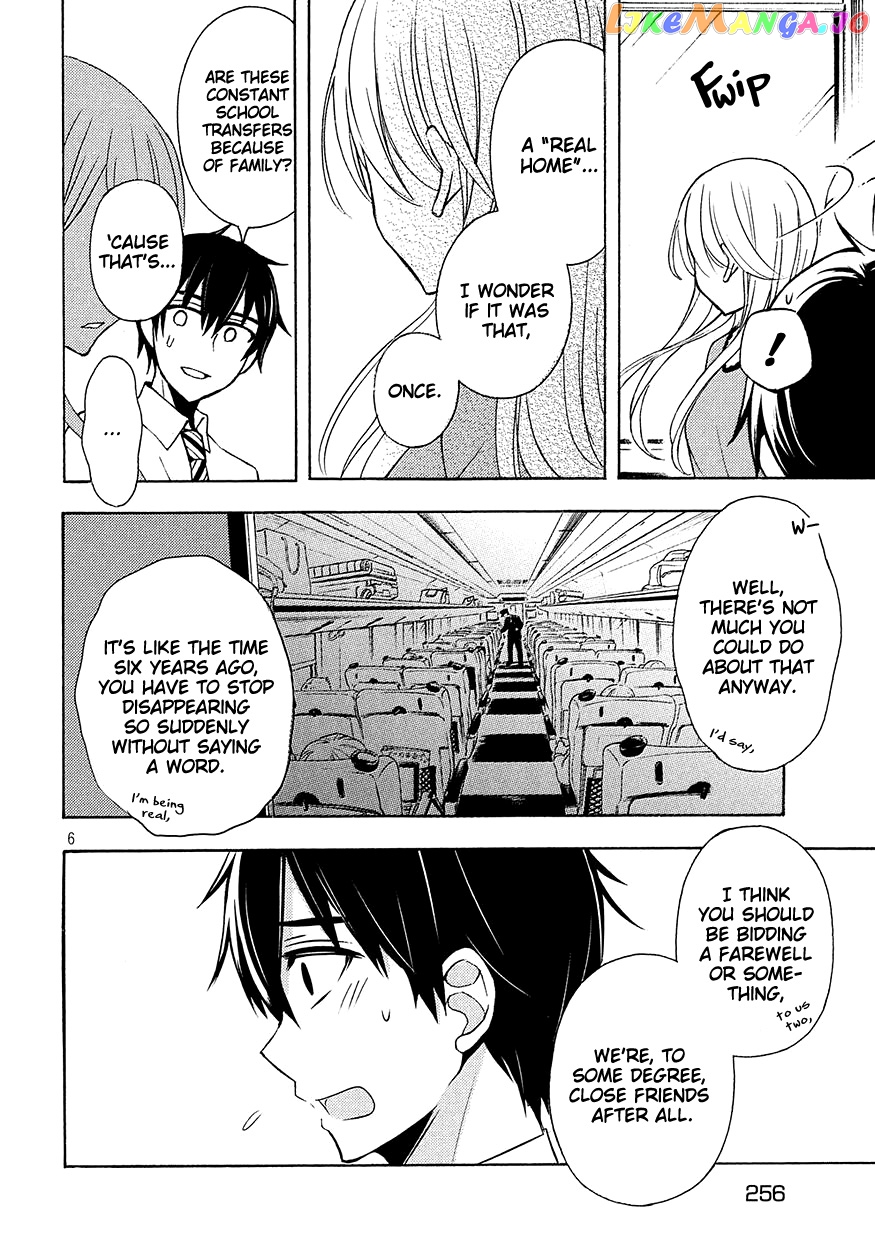 Watari-kun no xx ga Houkai Sunzen chapter 42 - page 6