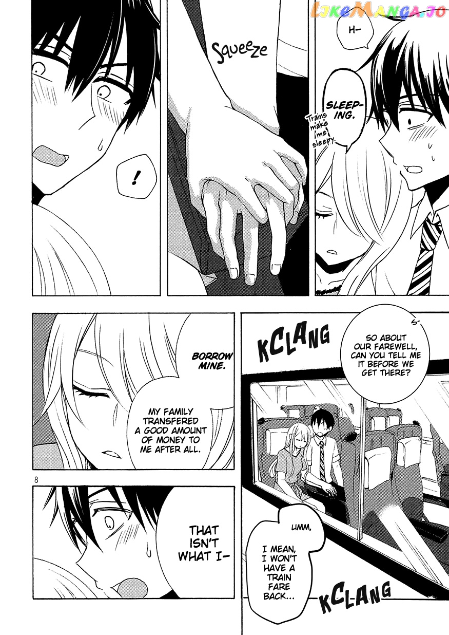 Watari-kun no xx ga Houkai Sunzen chapter 42 - page 8