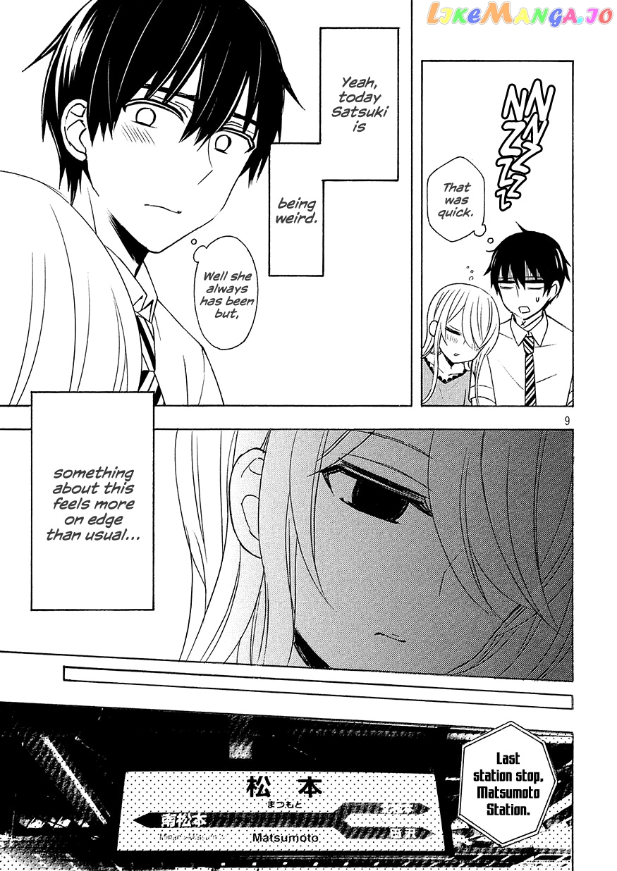 Watari-kun no xx ga Houkai Sunzen chapter 42 - page 9
