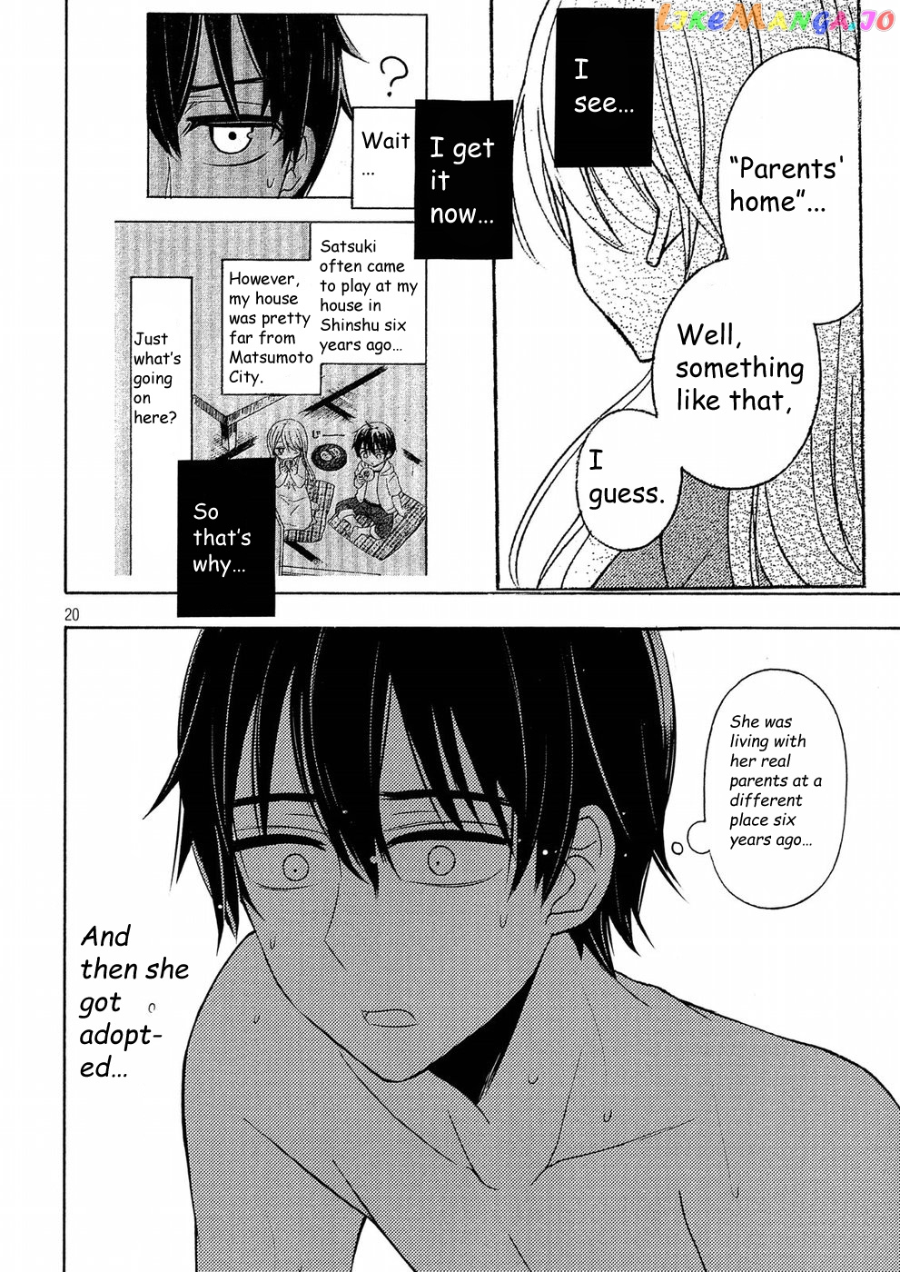 Watari-kun no xx ga Houkai Sunzen chapter 43 - page 20