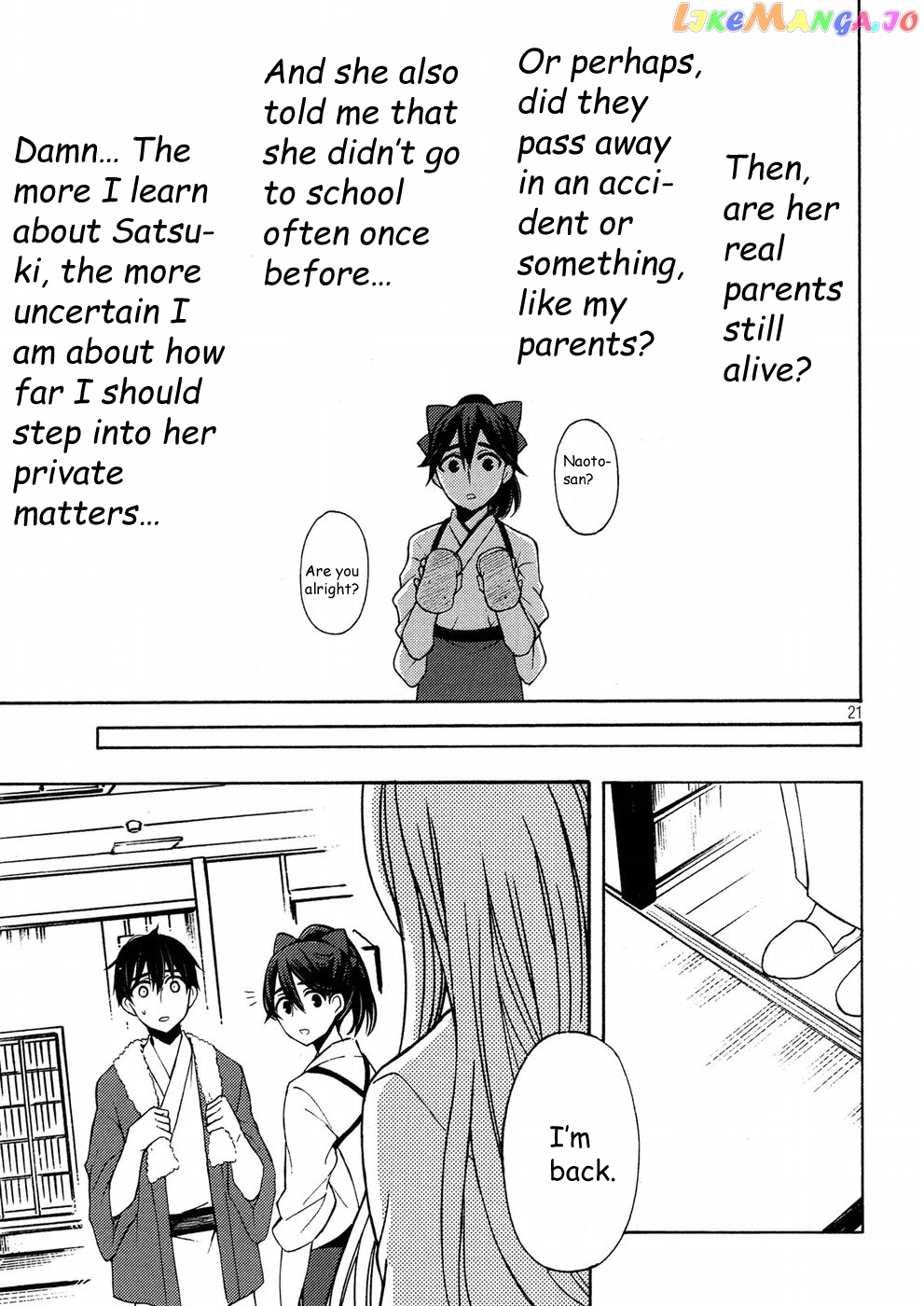 Watari-kun no xx ga Houkai Sunzen chapter 43 - page 21