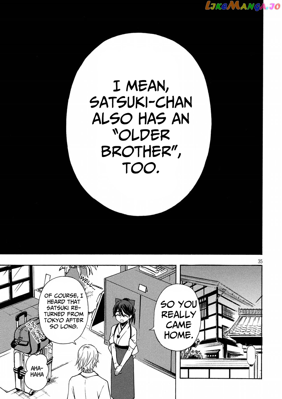 Watari-kun no xx ga Houkai Sunzen chapter 43 - page 35