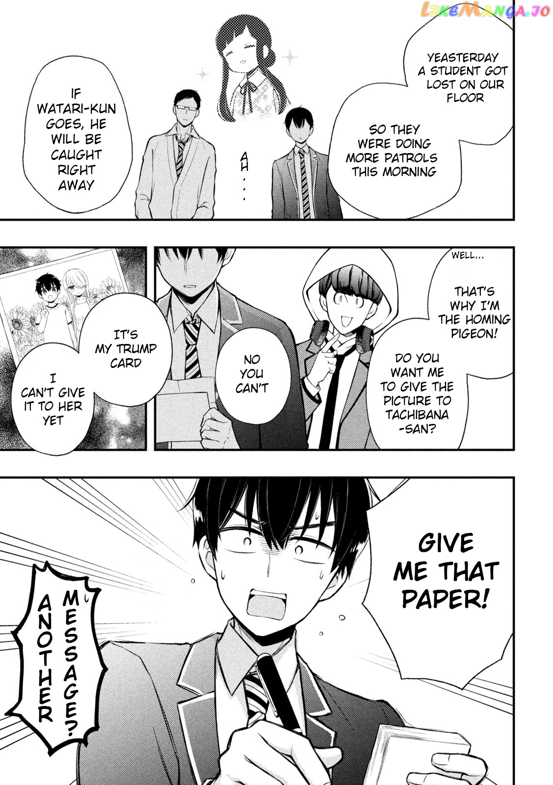 Watari-kun no xx ga Houkai Sunzen chapter 71 - page 10