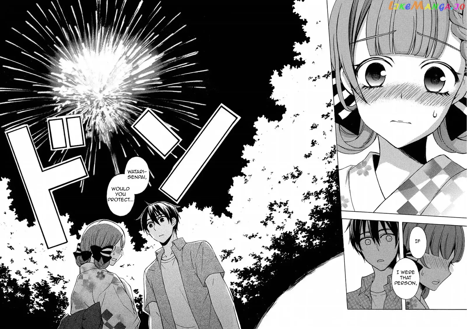 Watari-kun no xx ga Houkai Sunzen chapter 27 - page 24