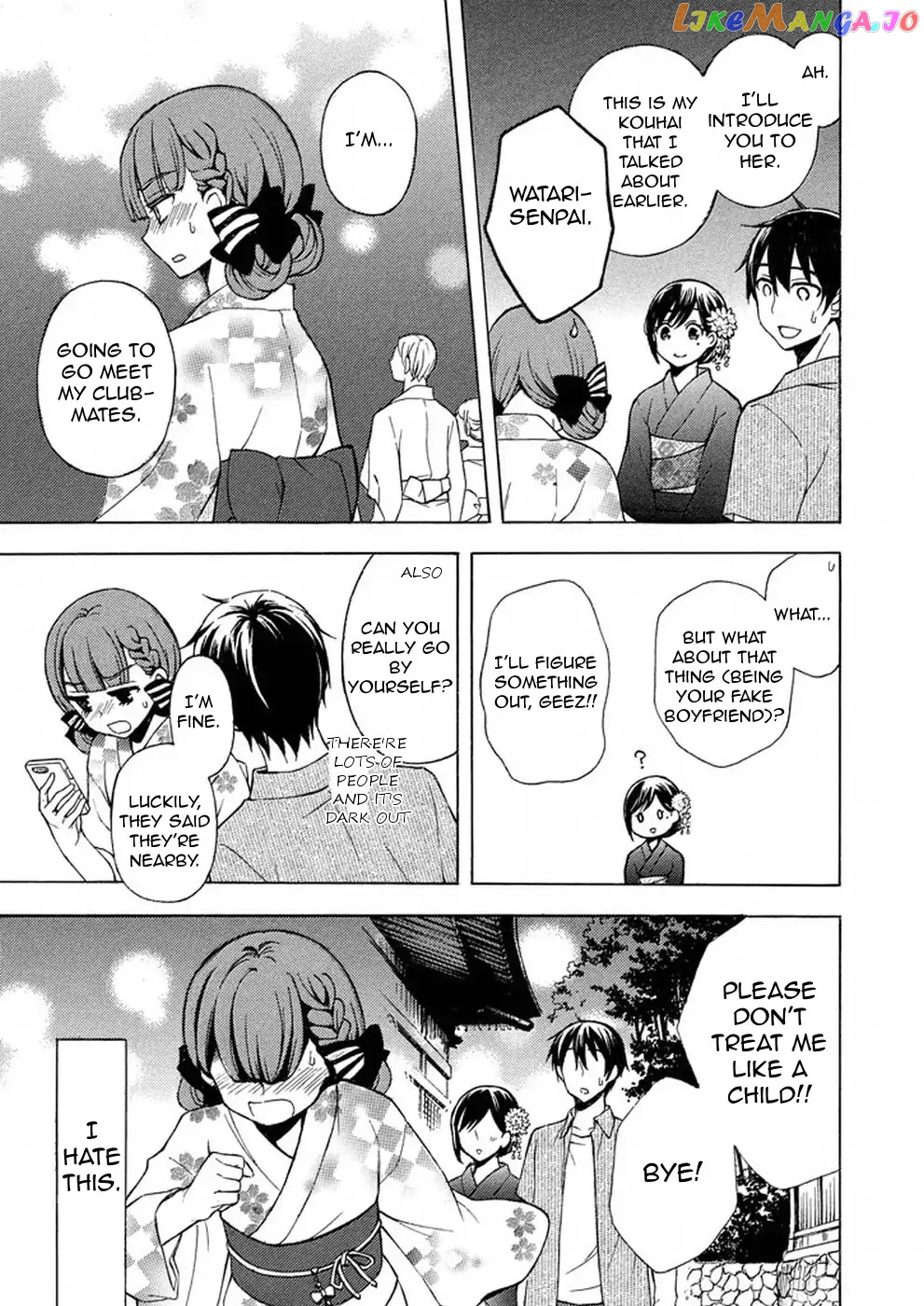 Watari-kun no xx ga Houkai Sunzen chapter 27 - page 28