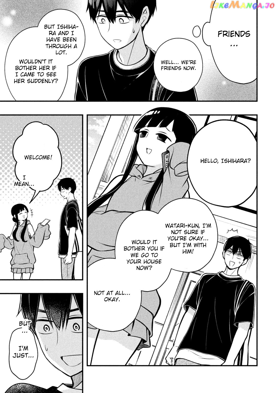 Watari-kun no xx ga Houkai Sunzen chapter 85 - page 9