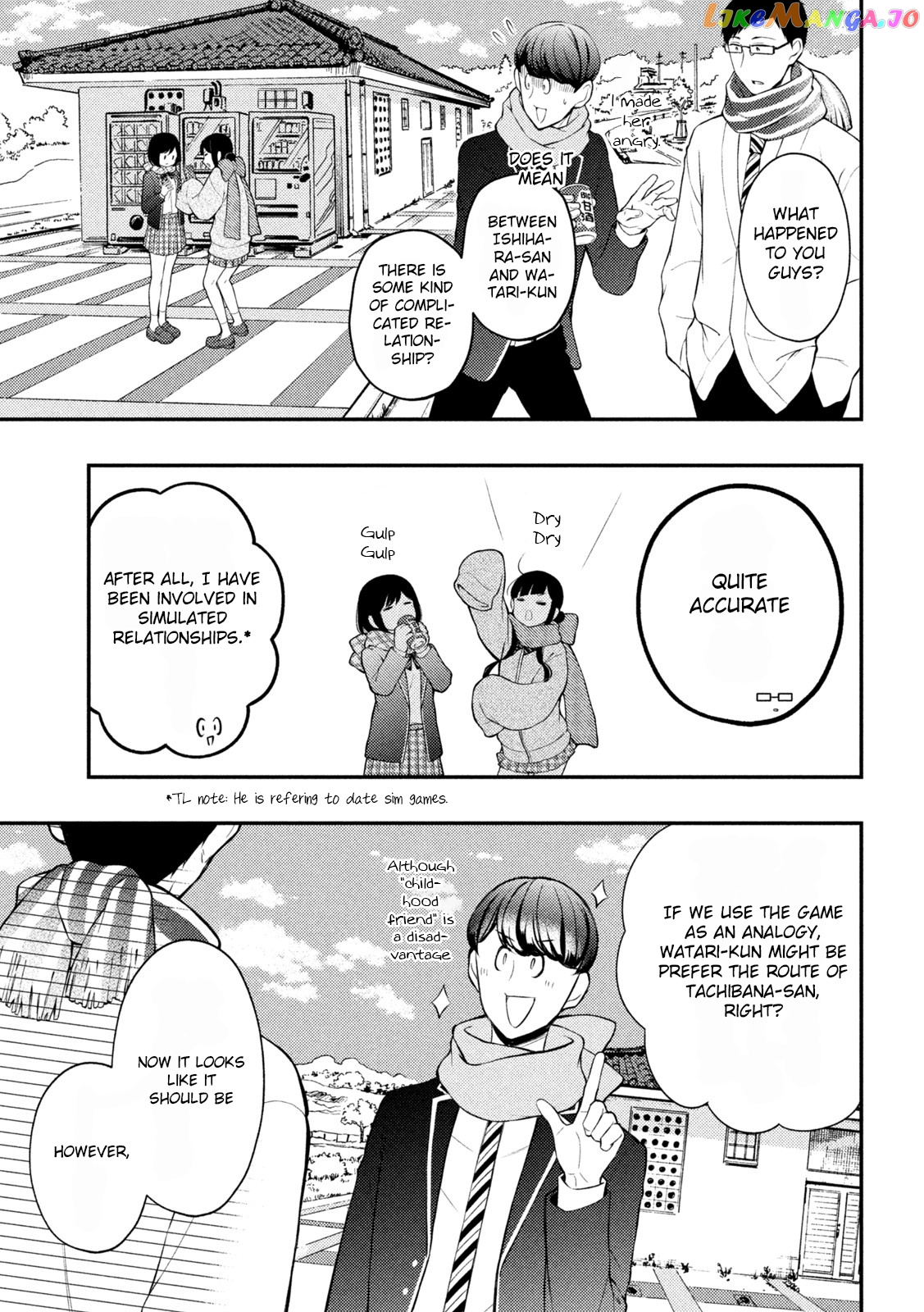 Watari-kun no xx ga Houkai Sunzen chapter 72 - page 10