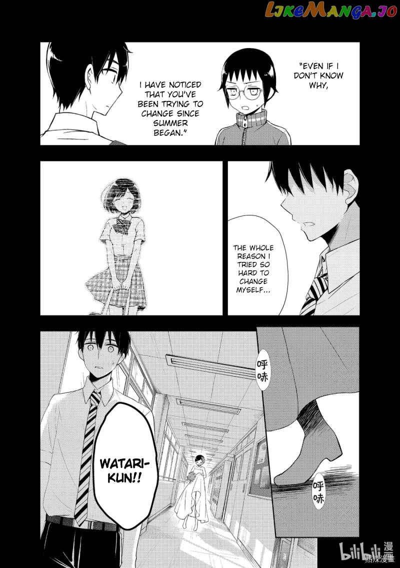 Watari-kun no xx ga Houkai Sunzen chapter 56 - page 1