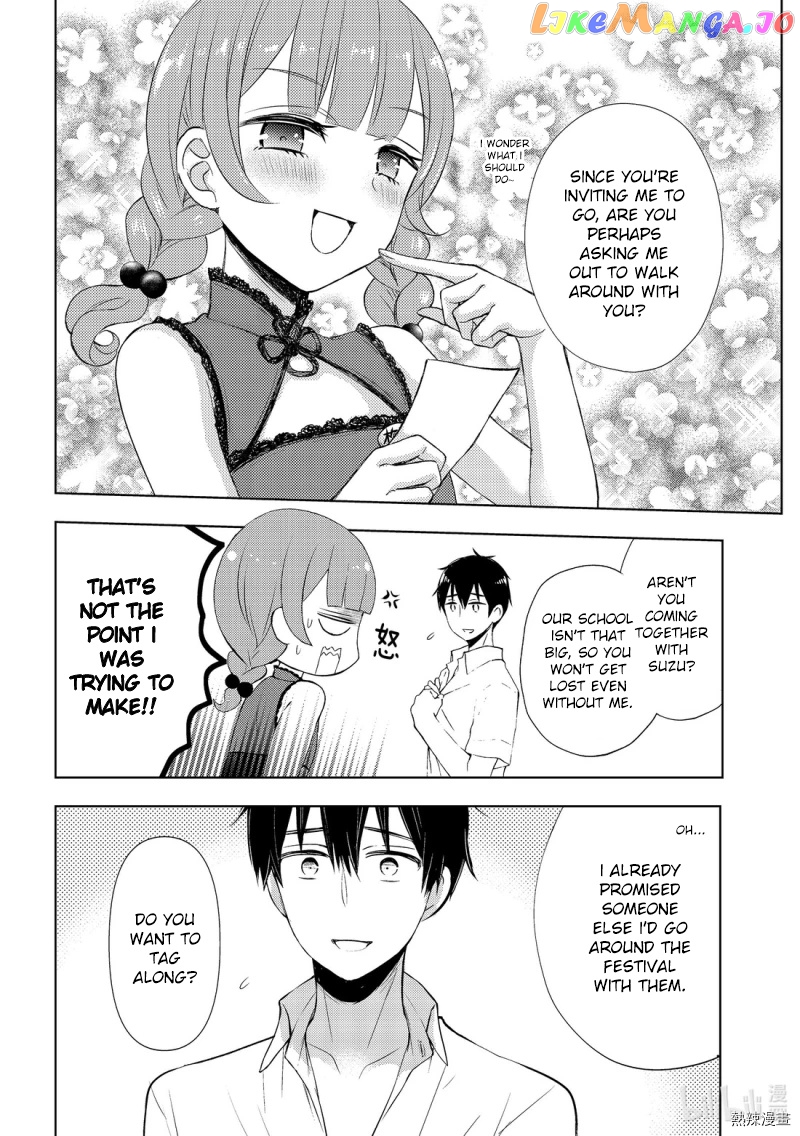 Watari-kun no xx ga Houkai Sunzen chapter 56 - page 14