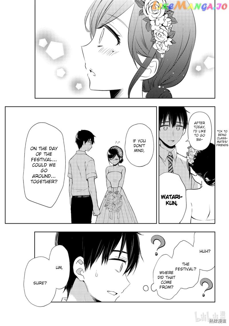 Watari-kun no xx ga Houkai Sunzen chapter 56 - page 9