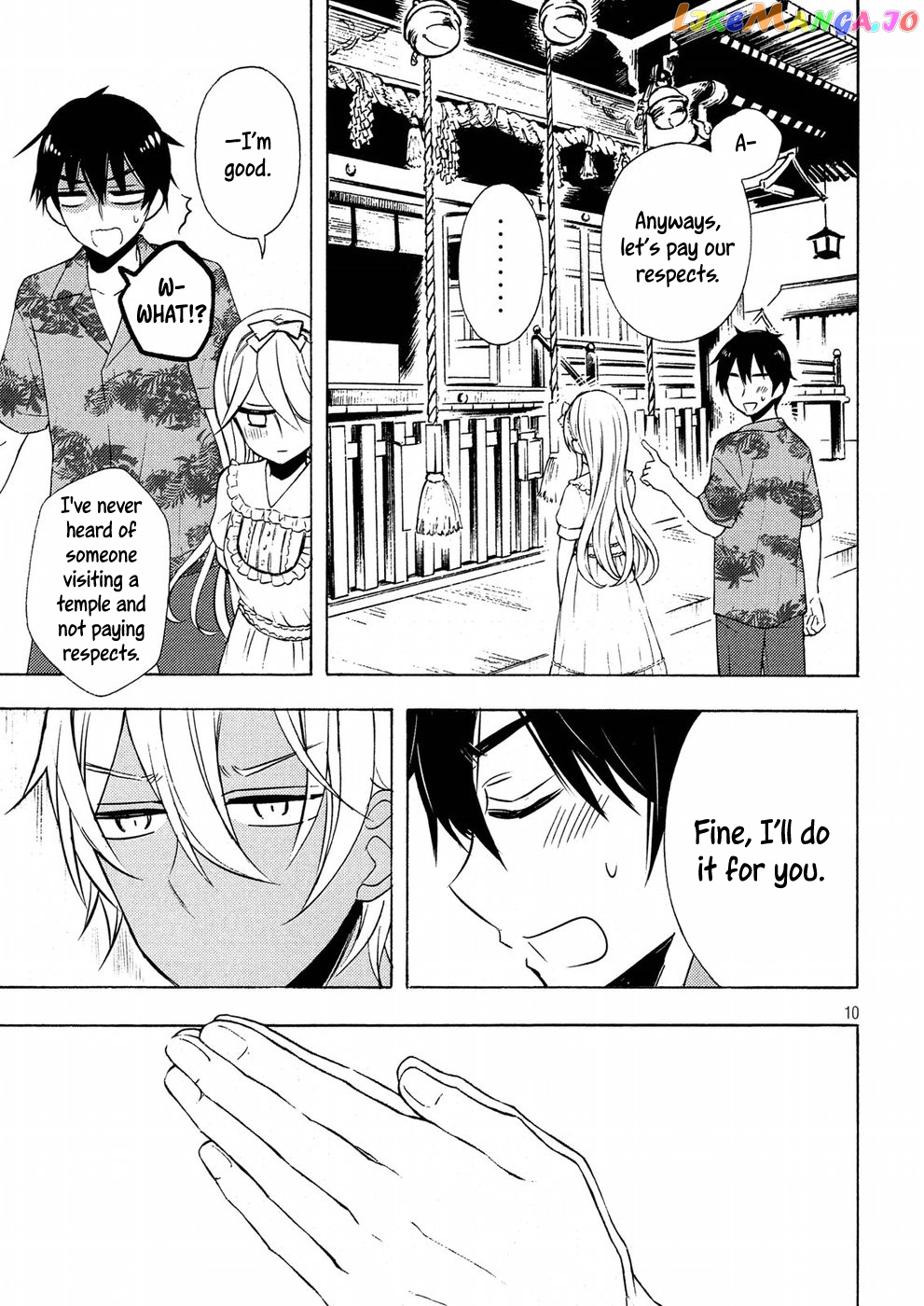 Watari-kun no xx ga Houkai Sunzen chapter 45 - page 10