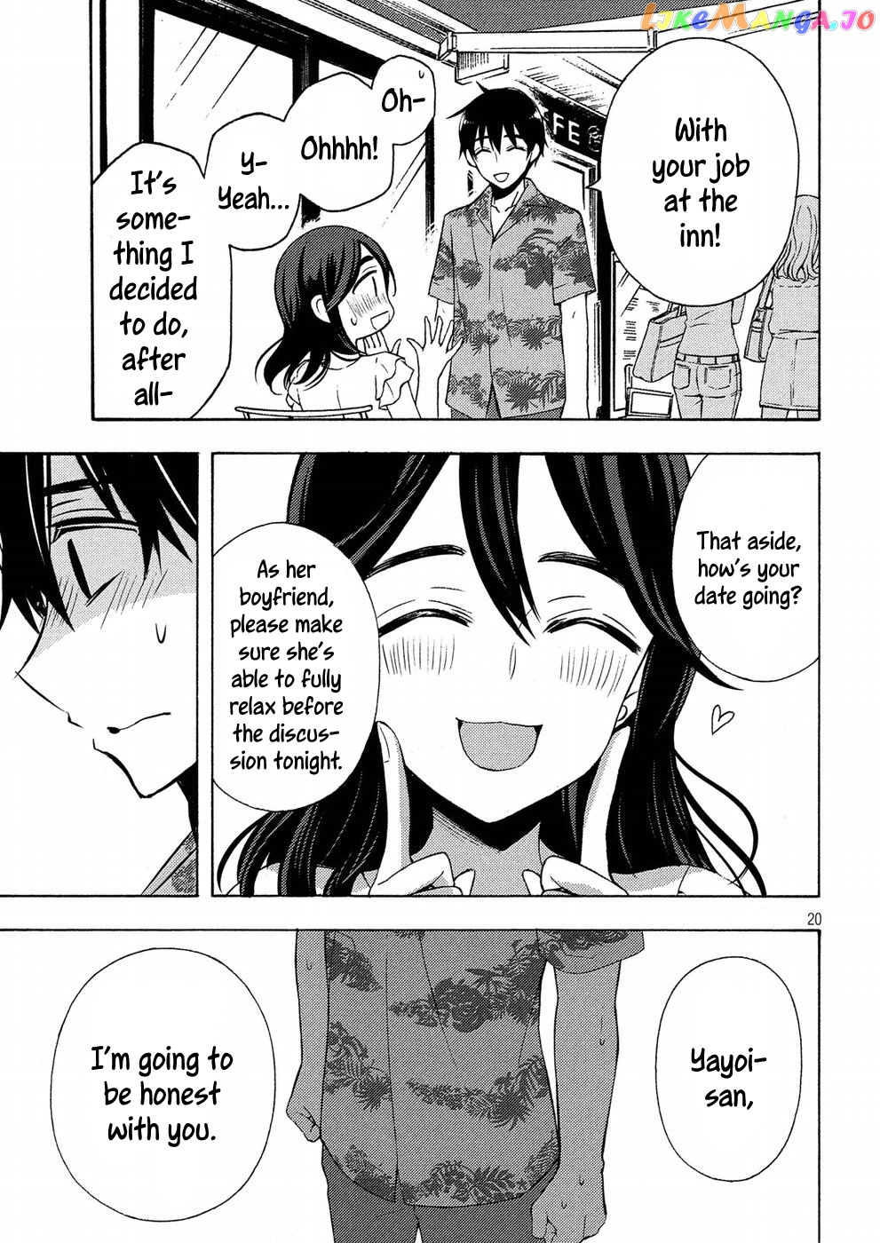 Watari-kun no xx ga Houkai Sunzen chapter 45 - page 20