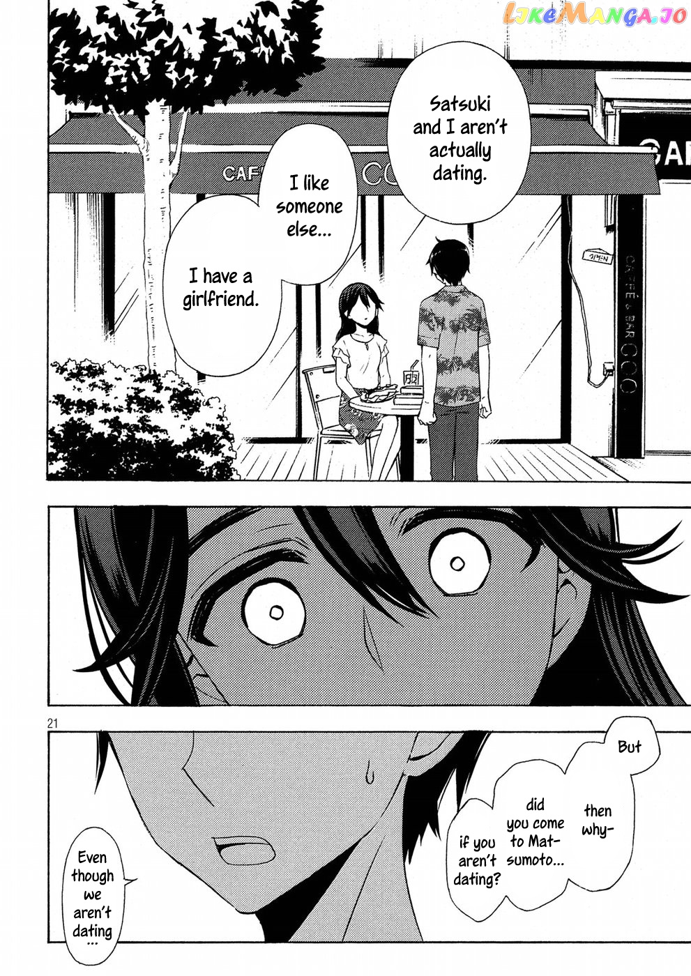 Watari-kun no xx ga Houkai Sunzen chapter 45 - page 21
