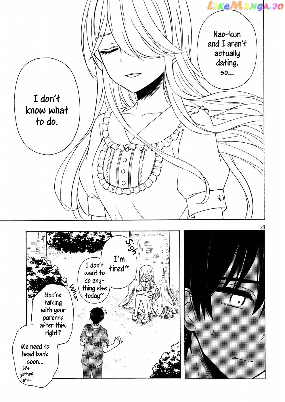 Watari-kun no xx ga Houkai Sunzen chapter 45 - page 28
